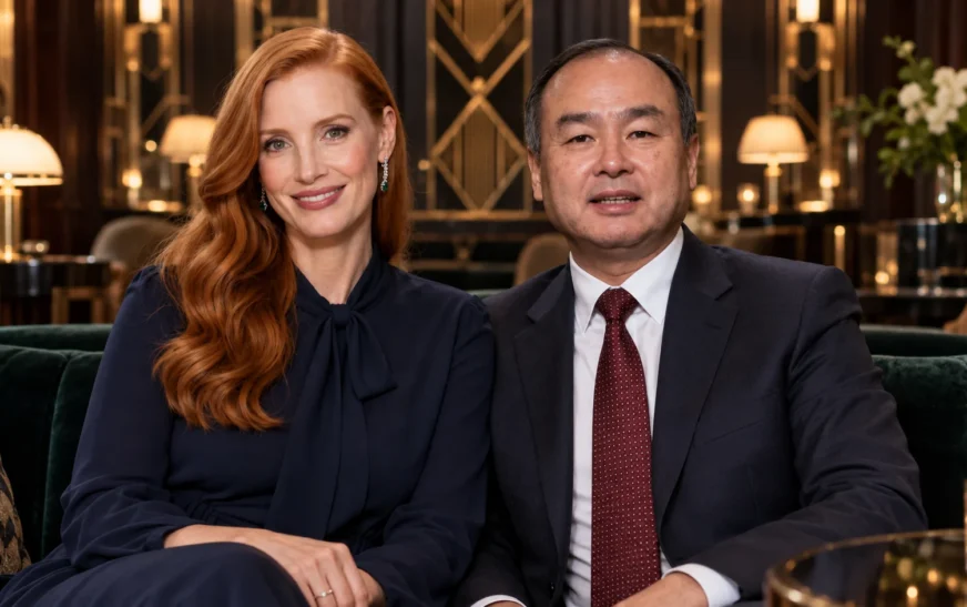 Jessica Chastain and Masayoshi Son: The Real Connection